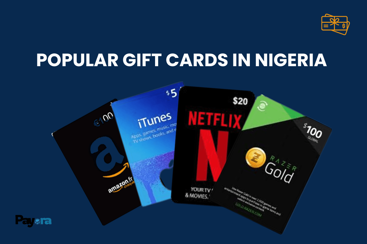 Types of Gift Cards in Nigeria