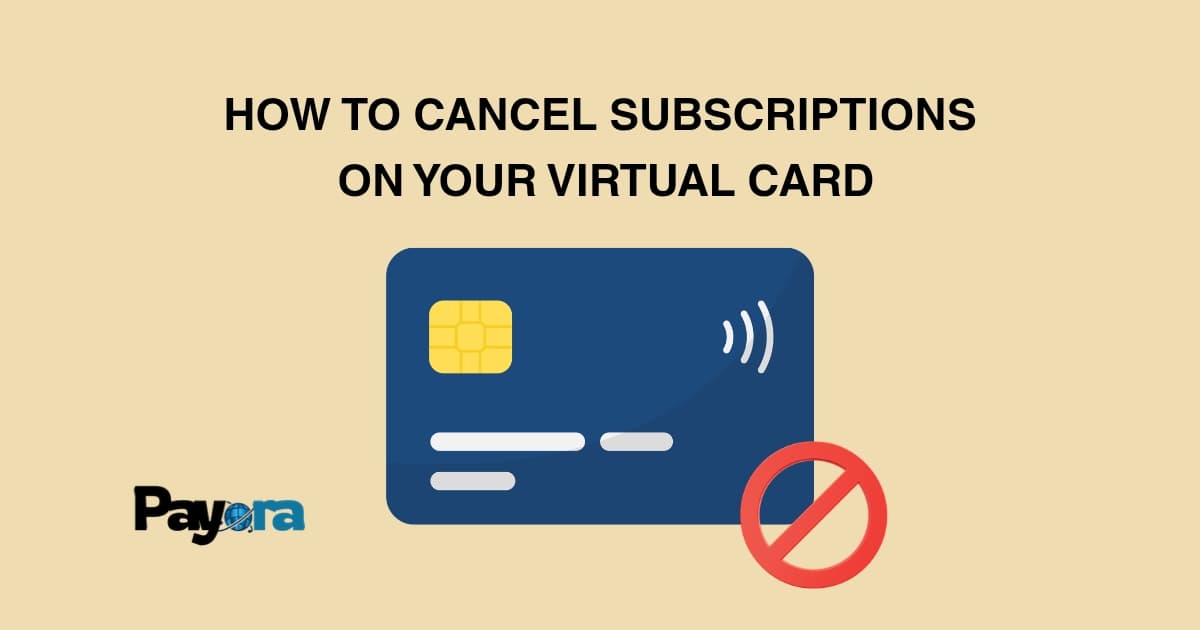 How to Cancel Subscriptions on Your Virtual Card