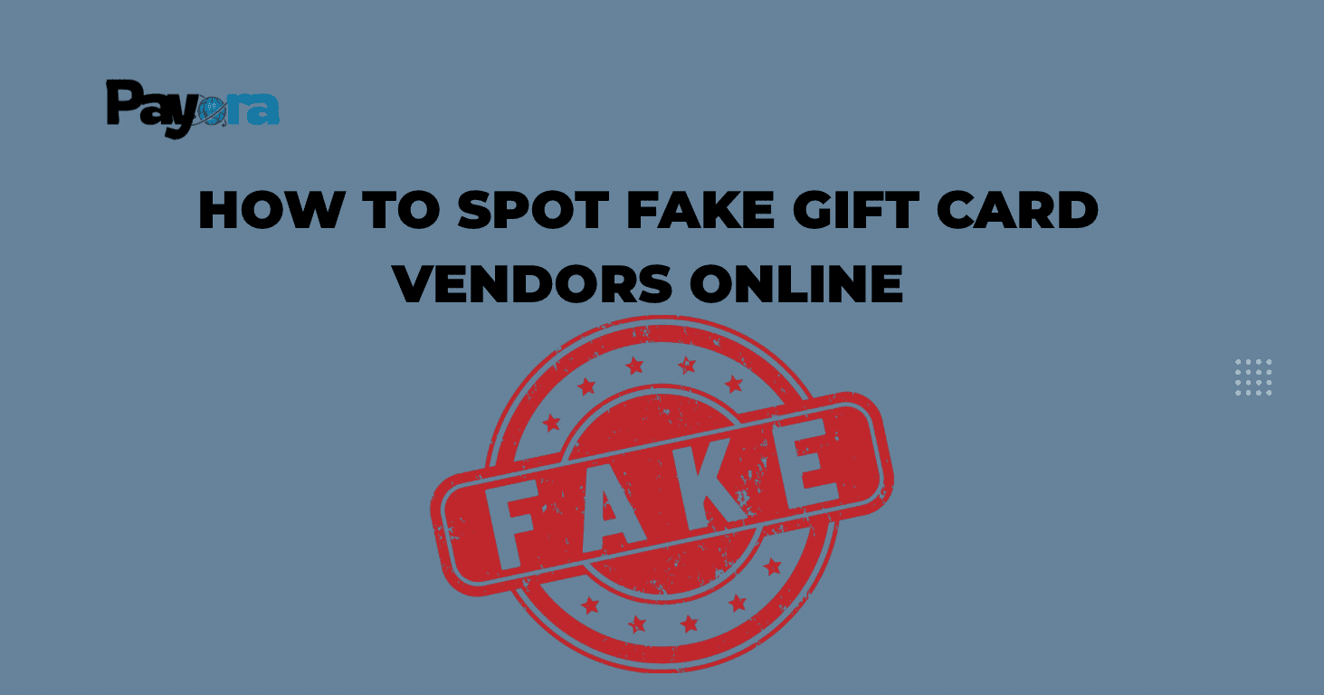 How to Spot Fake Gift Card Vendors Online (2025 Safety Guide)