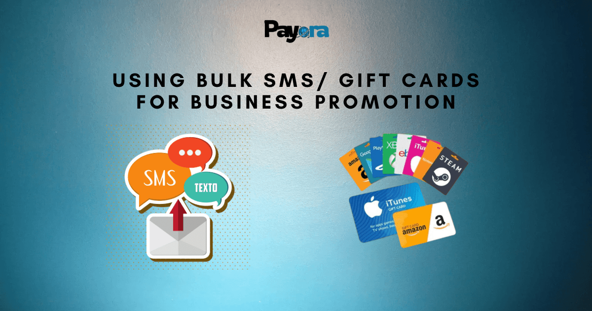 How to Use Bulk SMS & Gift Cards Together for Business Promotion
